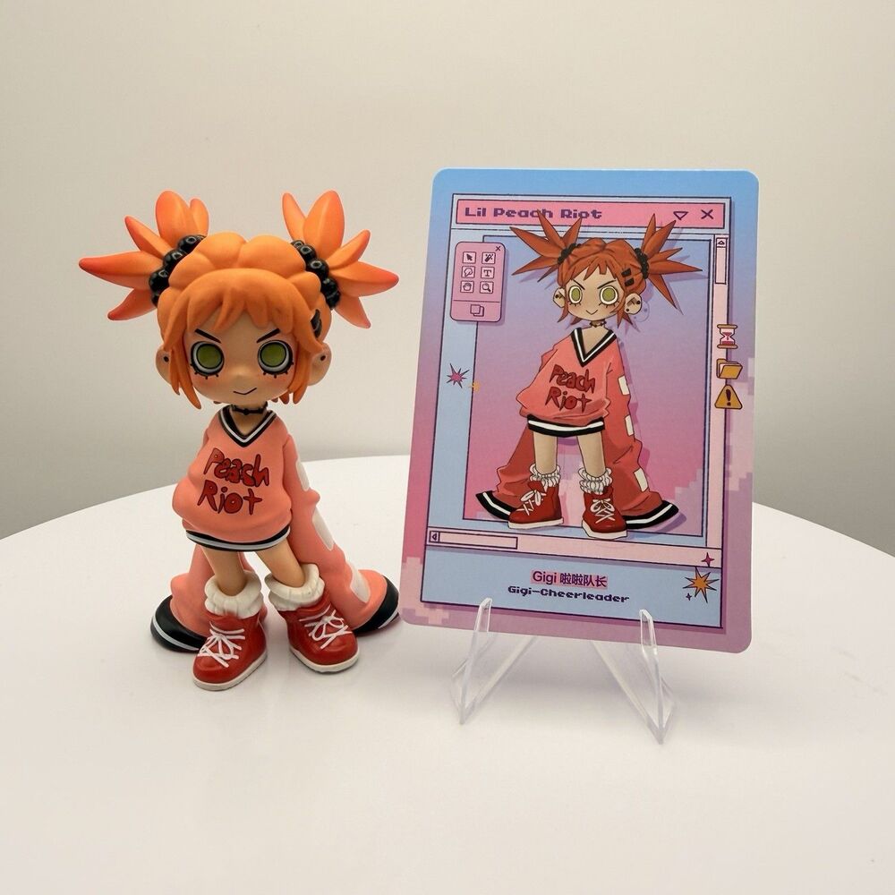 POP MART x Lil Peach Riot : Loading! Series Blind Box - Gigi Cheerleader